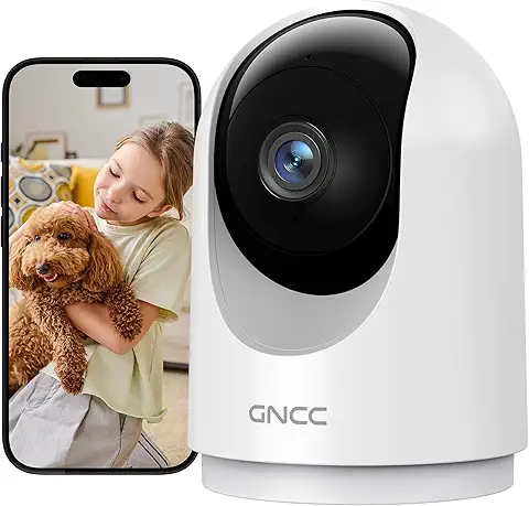 GNCC Cámara Vigilancia WiFi Interior 355°